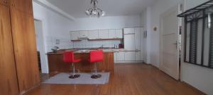 Kuchnia lub aneks kuchenny w obiekcie Appartements Donaublick
