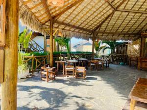 Restoran atau tempat lain untuk makan di Chalé Superior em Barrinha-PI