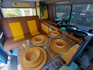 Posezení v ubytování Furgoneta Camper La Gomera 2