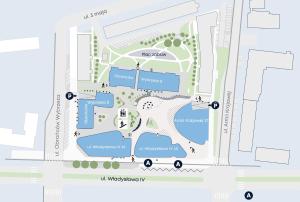 Plán poschodí v ubytovaní Portowa Przystań by Comfort Apartments
