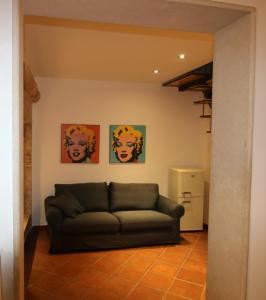 Posezení v ubytování Casa di Orazio