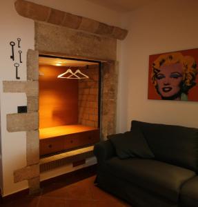 Posezení v ubytování Casa di Orazio
