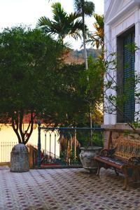 Castelo dos Tucanos Host外面的花园