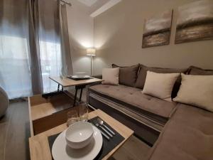 Posezení v ubytování Irene Luxe Loft