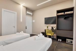 TV a/nebo společenská místnost v ubytování D & D Rooms + 36 fotografií