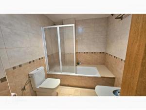 Koupelna v ubytování Apartament Calella