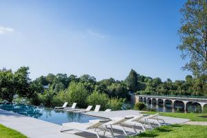 Bazén v ubytování Hotel des Bains & Wellness nebo v jeho okolí