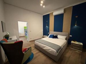 Postel nebo postele na pokoji v ubytování SVR Palace
