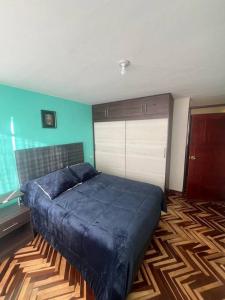 Katil atau katil-katil dalam bilik di Apartment very close to the main square
