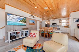 Η κουζίνα ή μικρή κουζίνα στο Lucky Dog Cottage SC1