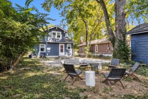 Bygningen som feriehuset ligger i