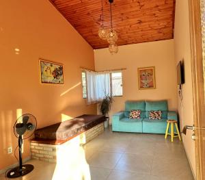 Χώρος καθιστικού στο Valle - Casa Ipê-Roxo