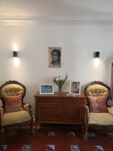 Posezení v ubytování Hostal Boutique Casa La Barca