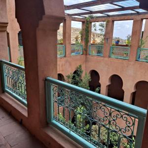 Balkón nebo terasa v ubytování Riad Kasbah Omar