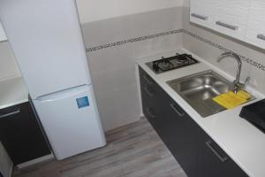 A kitchen or kitchenette at Sv & Angel Apartment