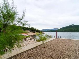 a view of the shore of a lake at Apartments Ere Zuronja-One-Bedroom Apartment with Sea View 2 in Putniković