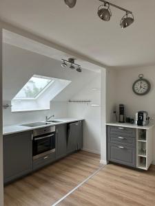 Η κουζίνα ή μικρή κουζίνα στο Ferienwohnung Martin 2 Schlafzimmer