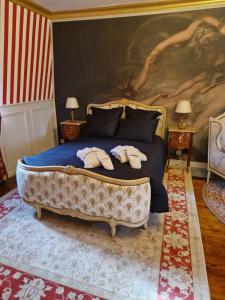 Posezení v ubytování Chambre d'hôtes de charme + 11 fotografií