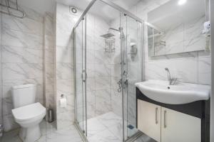 Koupelna v ubytování Bakırköy Zeugma Suit Otel