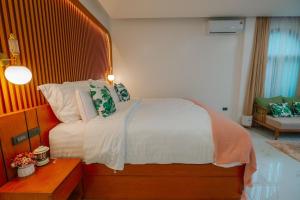 Postel nebo postele na pokoji v ubytování Pangthara65 ปางธารา ณ ปางไฮ เชียงใหม่
