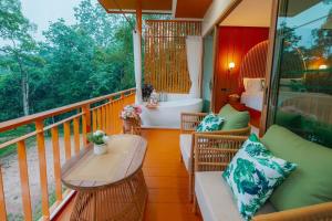 Balkón nebo terasa v ubytování Pangthara65 ปางธารา ณ ปางไฮ เชียงใหม่