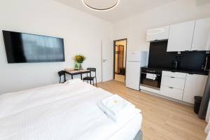 Köök või kööginurk majutusasutuses Post 120 Suites