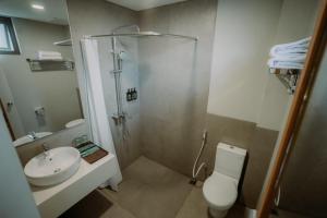 Vannituba majutusasutuses Jiro Hotel