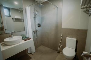 Vannituba majutusasutuses Jiro Hotel