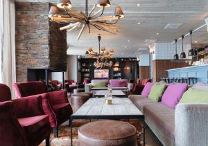 Posezení v ubytování Langley Hôtel Tango