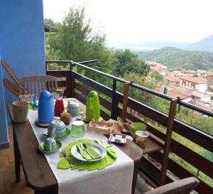 Nespecifikovaný výhled na hory nebo výhled na hory při pohledu z bed and breakfast