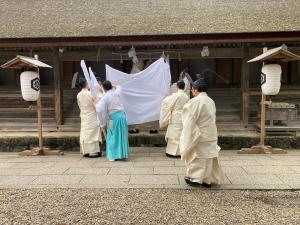 Os clientes hospedados em RITA Izumo Hirata