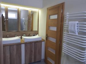Kúpeľňa v ubytovaní Oli apartments Telgárt