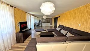 TV a/nebo společenská místnost v ubytování Lipno Apartments Exclusive