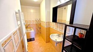 Koupelna v ubytování Lipno Apartments Exclusive
