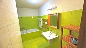 Koupelna v ubytování Lipno Apartments Exclusive