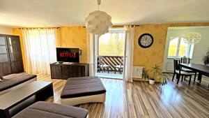 Posezení v ubytování Lipno Apartments Exclusive