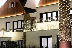 Budynek, w którym mieści się apartament