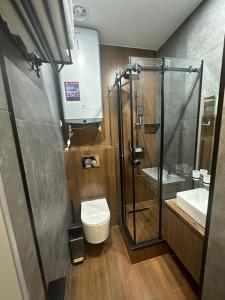 Kopalnica v nastanitvi Amir inn