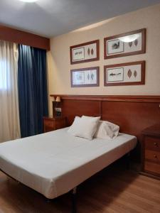Postel nebo postele na pokoji v ubytování Hostal Los Infantes