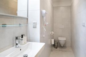 Kúpeľňa v ubytovaní Apartmány LAGUNA