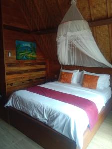 Postel nebo postele na pokoji v ubytování Baud Hill Ecco Villas Nusa Penida by BIJAK + 7 fotografií