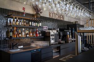 Lounge nebo bar v ubytování Zleep Hotel Zürich-Kloten