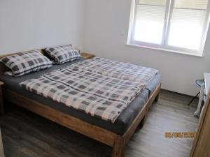 Postel nebo postele na pokoji v ubytování Ferienwohnung Eichenauer