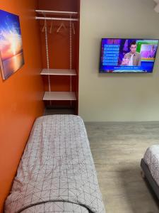 Postel nebo postele na pokoji v ubytování Appartement 7 - Hyper centre - 1 à 4 personnes