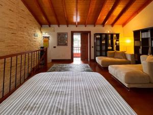 Ένα ή περισσότερα κρεβάτια σε δωμάτιο στο Alojamiento La HiguerAzul Gran Canaria