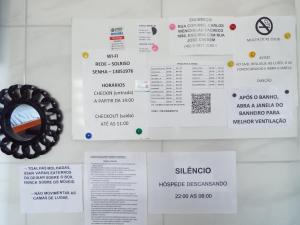 Certifikát, hodnocení, plakát nebo jiný dokument vystavený v ubytování Pousada Decarli Executiva Aeroporto Florianópolis
