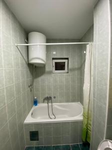 Koupelna v ubytování Crystal Apartman Obrenovac