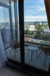 Balkón nebo terasa v ubytování Nikos Lake 2