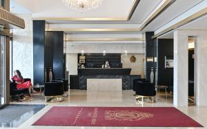 Vstupní hala nebo recepce v ubytování Grandhotel Brno