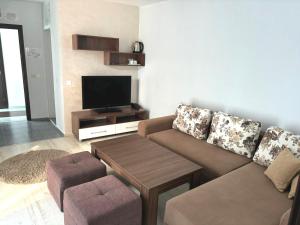 TV a/nebo společenská místnost v ubytování Family Hotel Regata